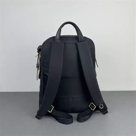 TUMI MONTANA BLACK GOLD ZIP, Women's Fashion, Bags & Wallets, Backpacks ...