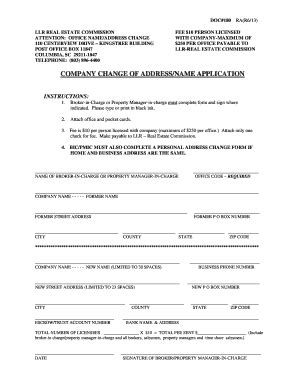 Sc Llr Real Estate - Fill and Sign Printable Template Online