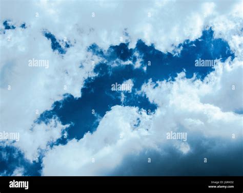 Cloudy Blue Sky Stock Photo - Alamy