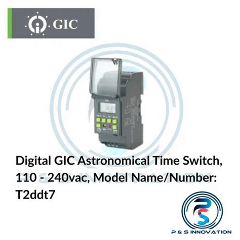 GIC Product - Digital GIC Astronomical Time Switch, 110 - 240vac, Model ...