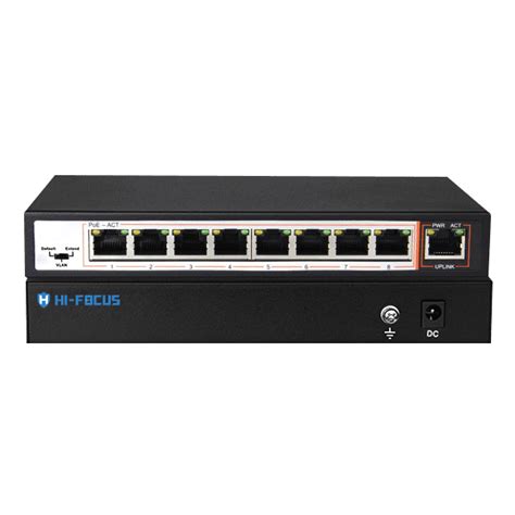 HiFocus SH08-120W 8 Port POE Switch