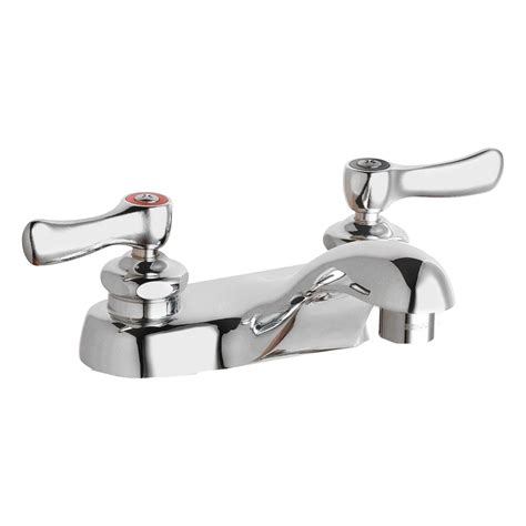 CHICAGO FAUCETS, 802, Cast Brass, Low Arc Bathroom Faucet - 48YD94|802 ...