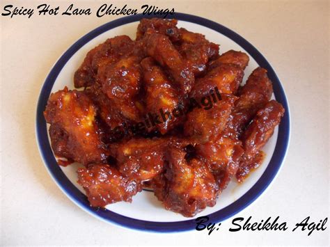 Spicy Hot Lava Chicken Wings – Swahili Delicacies