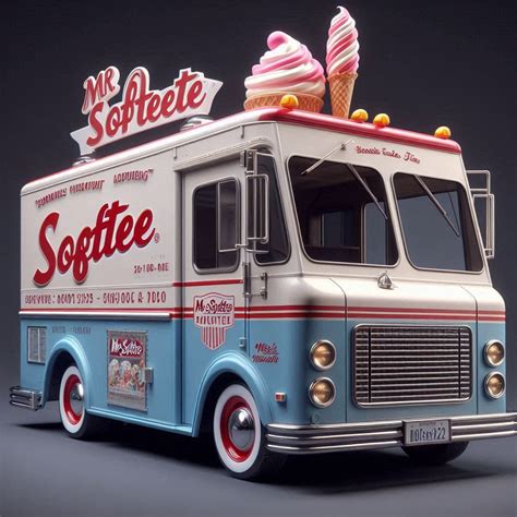 A MODERNIZED VERSION OF THE MR SOFTEE TRUCK REALISTIC | Ice cream truck ...