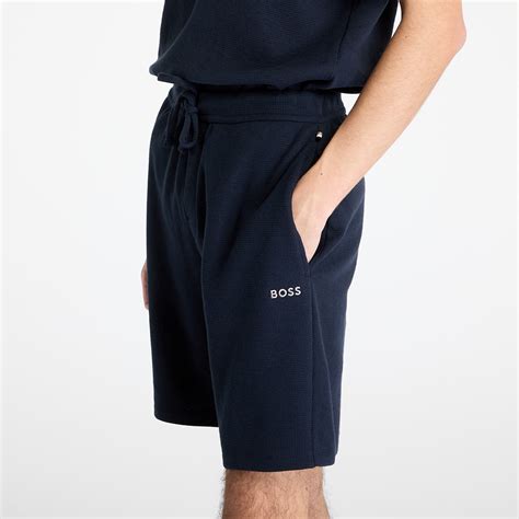 Shorts Hugo Boss Men's Waffle Shorts Blue (50535884-403) | Footshop