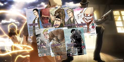 Attack On Titan: Origins Of Power Alt-Art Character Card Reveals - UniVersus