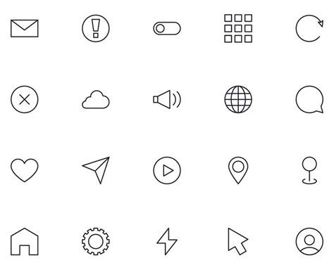 Simple Line Icons Free 的图像结果