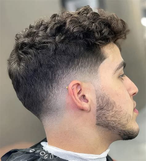 25 Edgy Curly Fade Haircuts For Men - Styleoholic