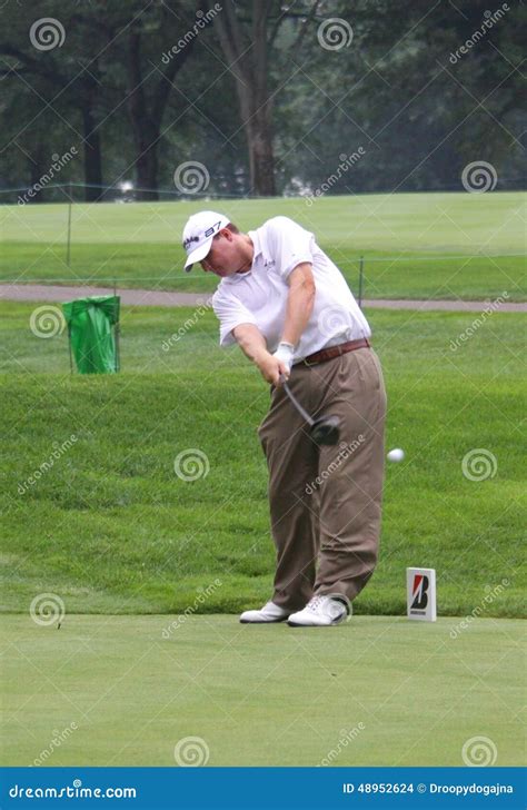 Golfer Chad Campbell of United States Editorial Stock Image - Image of ...