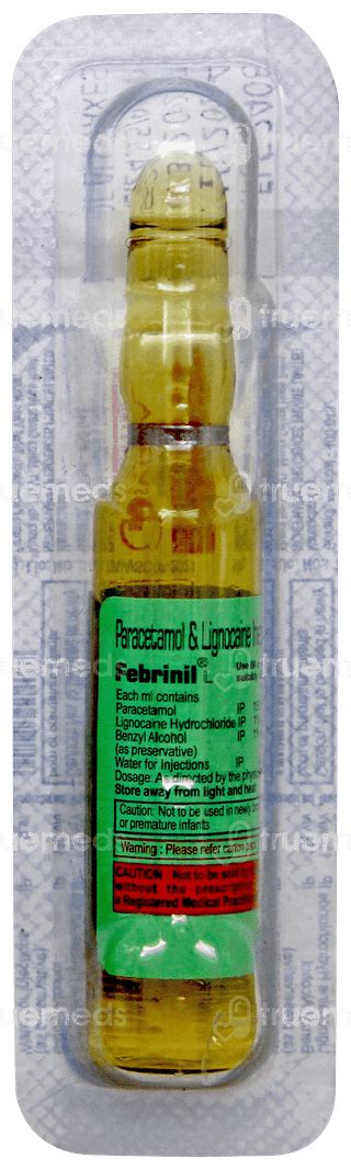 Febrinil L Injection: Uses, Side Effects, Price & Substitutes