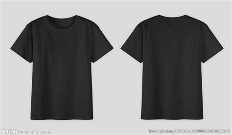 正面黑色T恤设计模板PSD素材免费下载_红动网