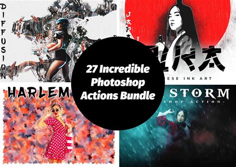 Best 27+ Photoshop Classic Actions Collection Psd
