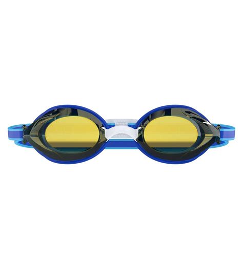 Buy Speedo Unisex Junior Vanquisher 3.0 Mirror Lens Swim Goggles - Blue ...