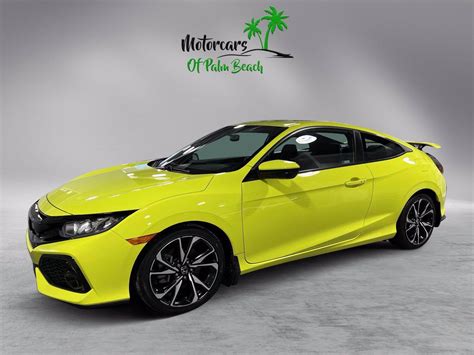 Used 2019 Honda Civic Si Coupe Si For Sale (Sold) | Gem of Palm Beach Stock #KH752168