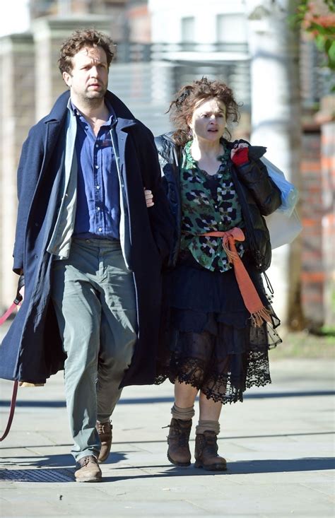 HELENA BONHAM CARTER and Rye Dag Holmboe Out in London 02/27/2022 ...
