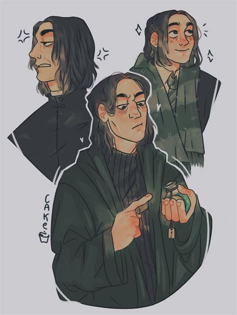 𓆙 — One of my favorite drawings, Severus being Severus Harry Potter ...