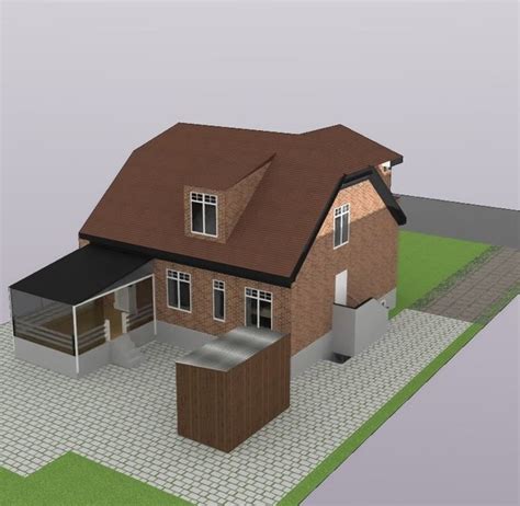 三维房子建筑模型3ds素材免费下载_红动网