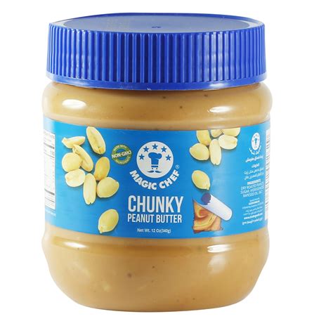 Magic Chef Chunky Peanut Butter 340 g Online at Best Price | Peanut ...