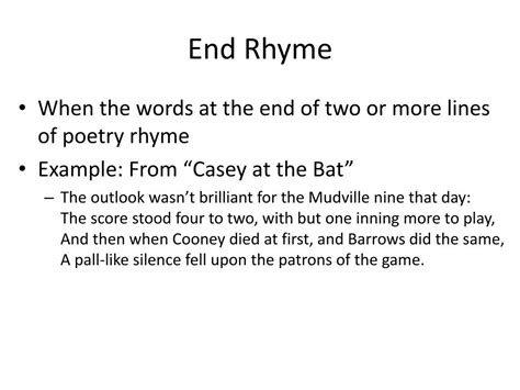 PPT - In depth look: Rhyme PowerPoint Presentation, free download - ID ...