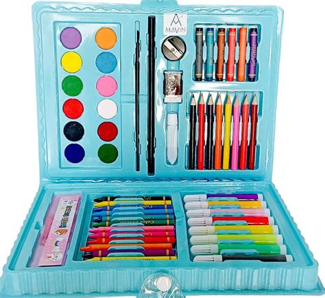 Flipkart.com | Mavin Colours Set or Drawing Kit For Kids | 68 Pc Color ...