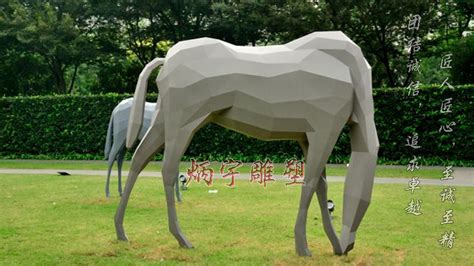 彩绘马雕塑_公园玻璃钢动物_厂家图片价格-玉海雕塑