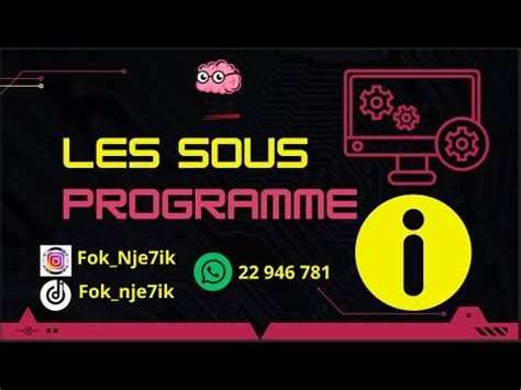 Image result for Sous-Programme Algorithme