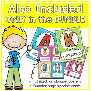 All About the Letters A-Z *BUNDLE* by Kindergarten Kristy | TPT