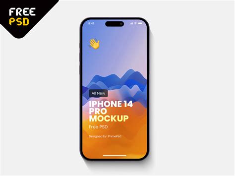 iPhone 14 Pro Mockup Free PSD :: Behance