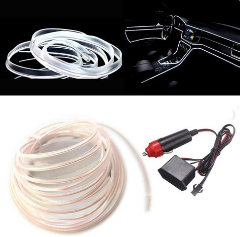 Automaze El Wire 5m/16ft Led Flexible Soft Tube Wire Lights Neon ...