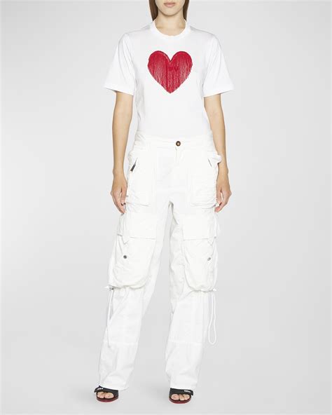 Off-White Toy Box Wide-Leg Cargo Pants | Neiman Marcus