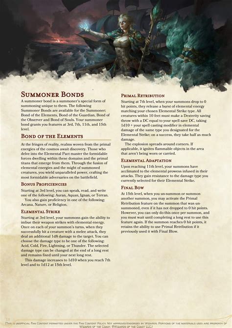 DnD 5e Homebrew Class - The Summoner - The dead souls of your enemies ...