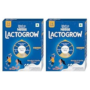 Buy Nestlé LACTOGROW Nutritious Milk Drink Powder | Biscuity Vanilla ...