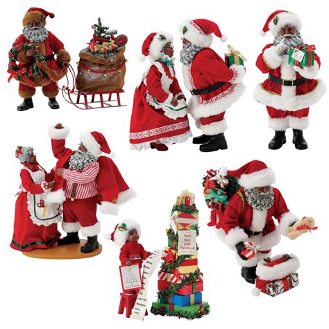 Department 56 Possible Dreams African American Santa 2025 Set ...