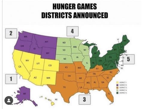 US Hunger Games Districts, Who Wins? : r/Hungergames