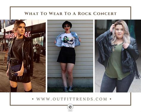 How to dress for a rock concert online