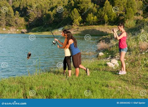 Fishing a boot stock photo. Image of river, nature, camera - 20044342