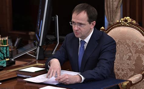 Встреча с Министром культуры Владимиром Мединским • Президент России