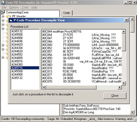 Visual Basic Full Decompiler 的图像结果