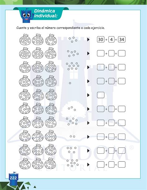 MATEMÁTICAS 1er Grado .1 - Kingdom Editorial - Página 224 | Flip PDF en ...