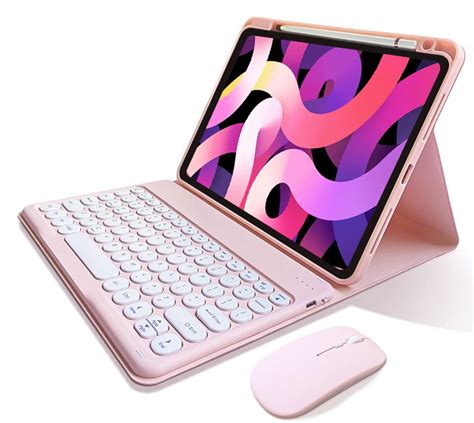 iPad 10.9" Air 5 2022/ iPad Air 4 iPad Pro 11 Keyboard Case Mouse ...