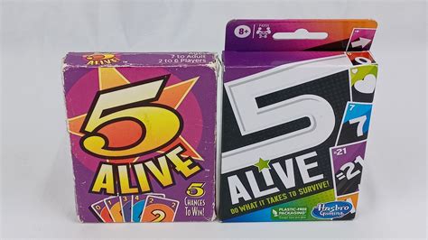 5 Alive Card Game Review - Geeky Hobbies