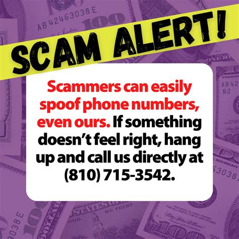 🚨SCAM ALERT🚨 We have been made aware of a scam involving spoofing our ...