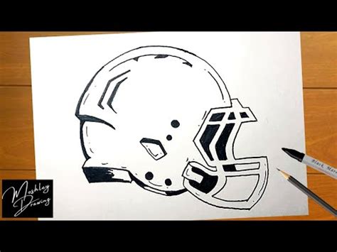 How to Draw Football Helmets Like a Pro (NFL Style) - WonderLearning.blog