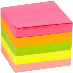Flipkart.com | Excel Multicolor 100 Sheets Note Memo Pad 400 Sheets, 5 ...