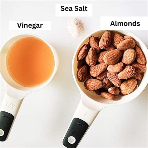 Salt and Vinegar Roasted Almonds Recipe