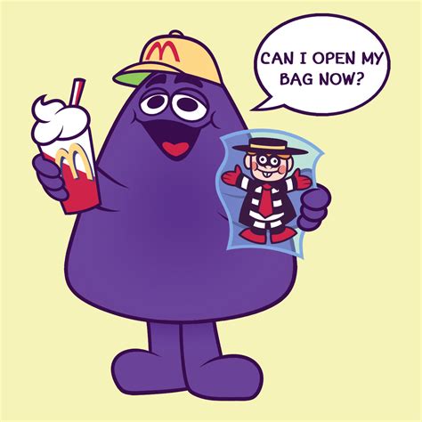 Happy Grimace Birthday by Frederick-Art on DeviantArt