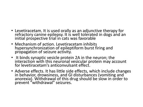 Keppra Side Effects In Dogs