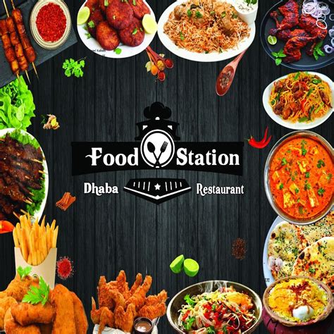 Menu at The Food station, Agartala