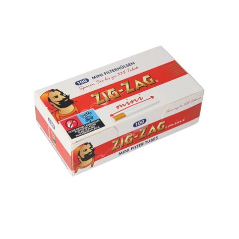 Zig Zag Mini Cigarette Tubes, 1,09