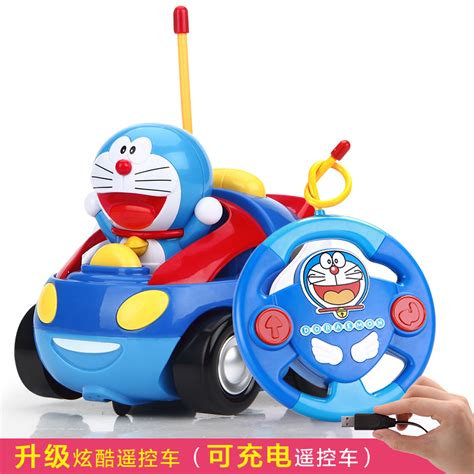 厂家直售哆啦A梦手办遥控车1-6岁电动线控盒玩具遥控车儿童玩具车-阿里巴巴